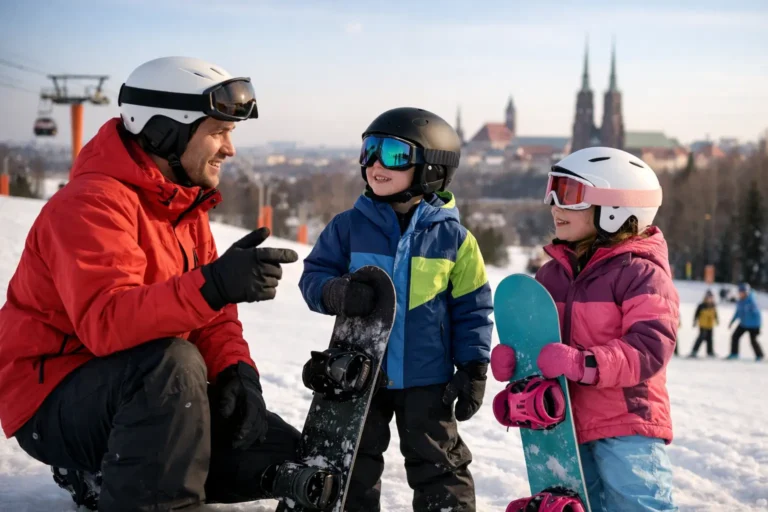 Snowboard dla dzieci Wrocław - jak wybrać zajęcia